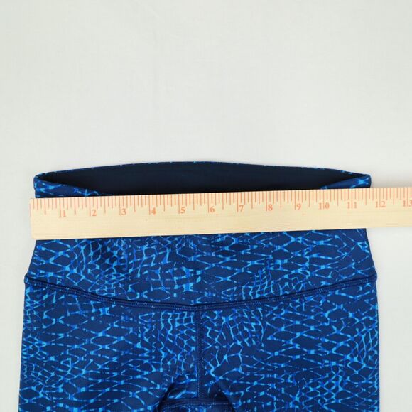 lululemon Women's Blue Printed Leggings Pants size 4 - Picture 4 of 9